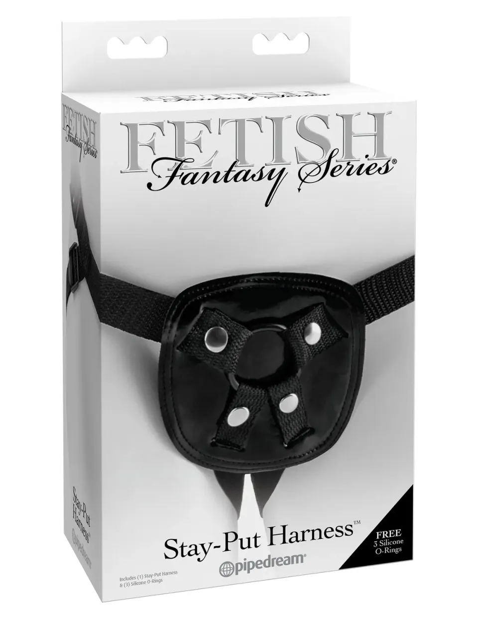 Pipedream Fetish Fantasy Stay-Put Harnas zwart verstelbaar
