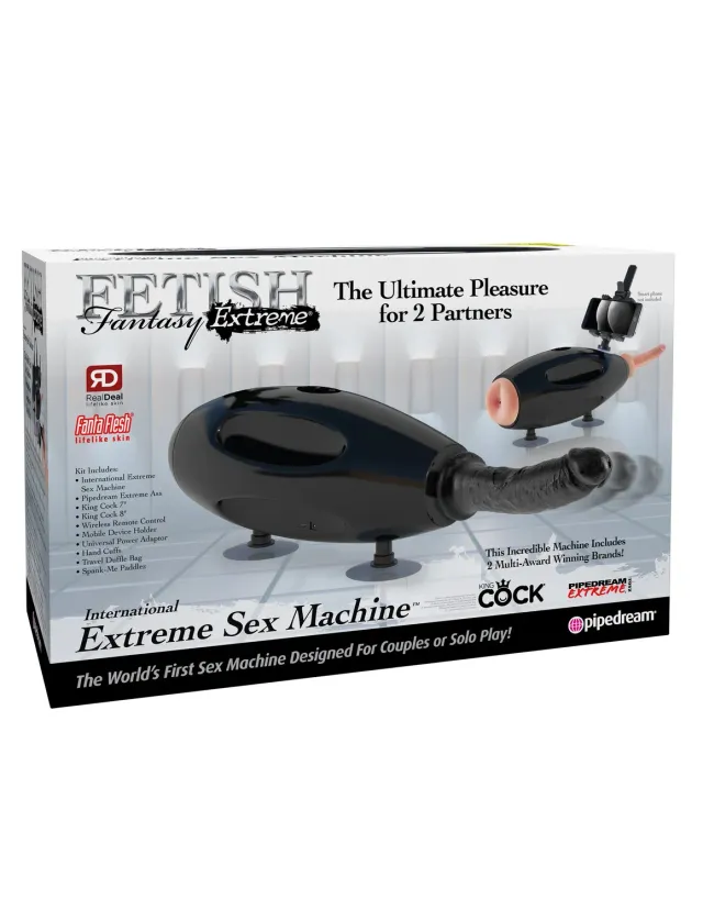 Pipedream Fetish Fantasy Extreme sexmachine internationaal