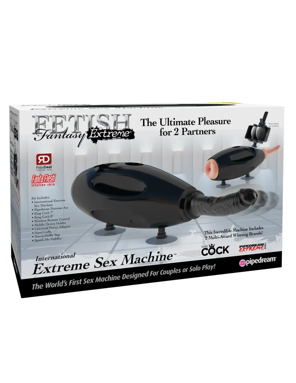 Pipedream Fetish Fantasy Extreme sexmachine internationaal