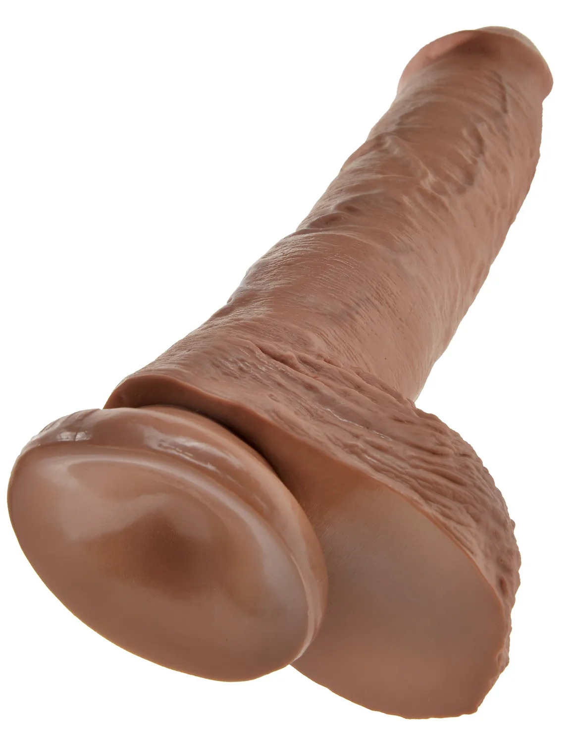 Pipedream King Cock 10" Cock with Balls dildo huidskleur groot