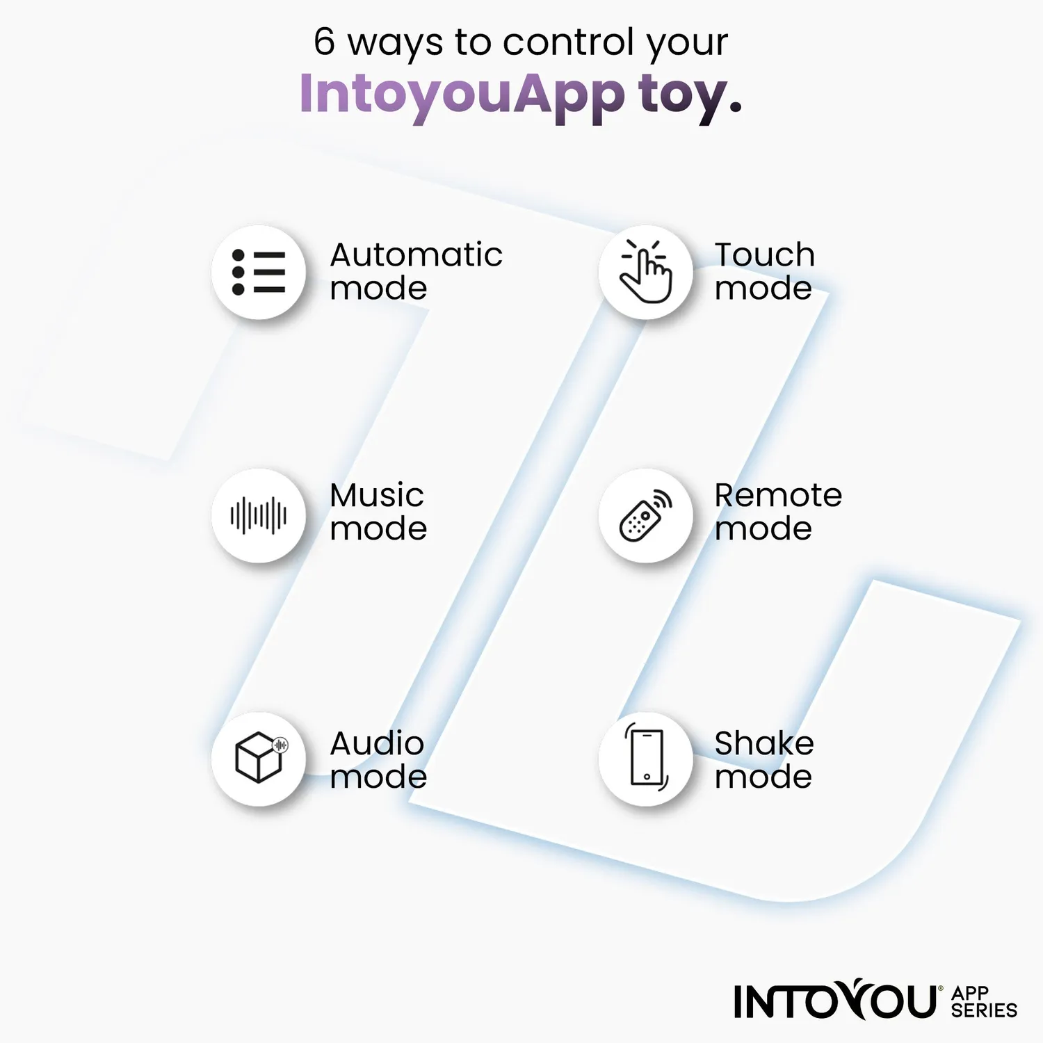 Intoyou slipvibrator met app blauw