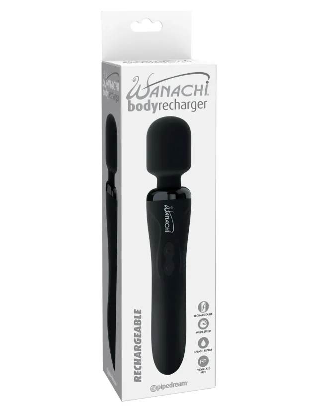 Pipedream Wanachi Body Recharger siliconen massager oplaadbaar