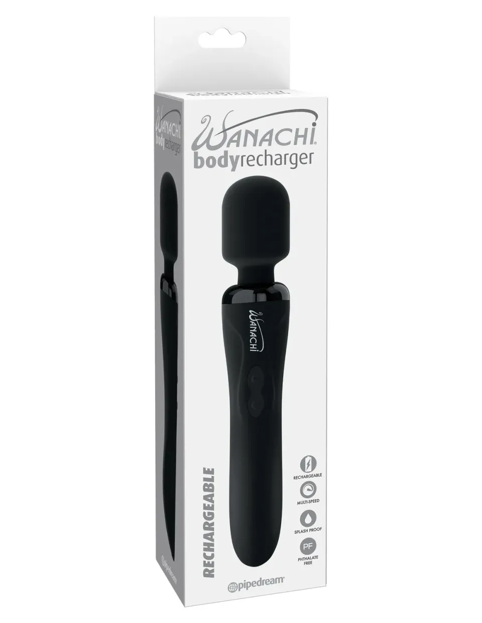 Pipedream Wanachi Body Recharger siliconen massager oplaadbaar