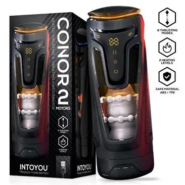 Intoyou Conor masturbator met thrusting, vibratie en verwarming