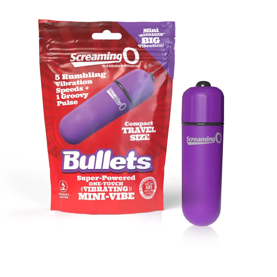 Screaming O 4B bullet vibrator strawberry waterproof