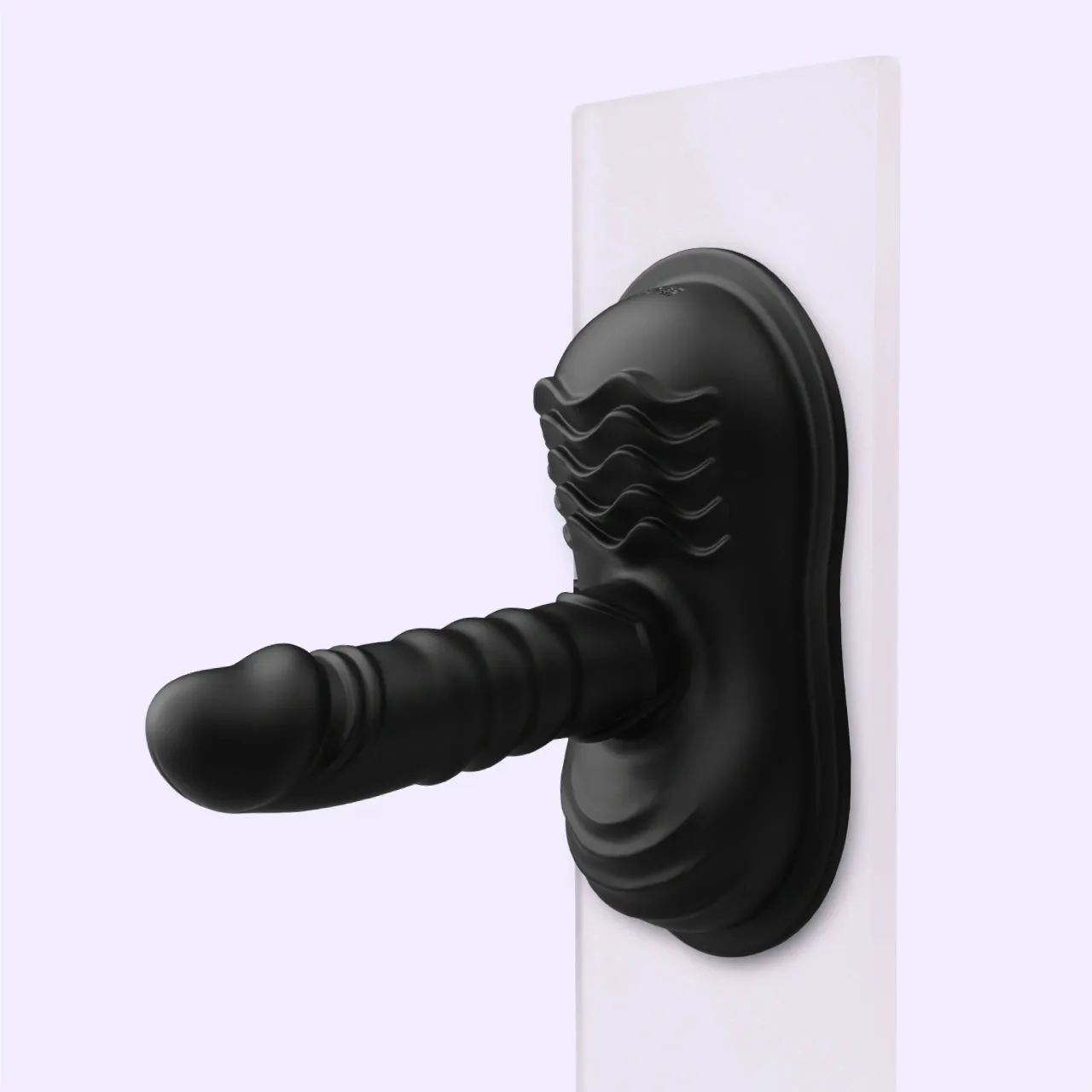 Beisar Pandora stotende vibrator zwart kussen