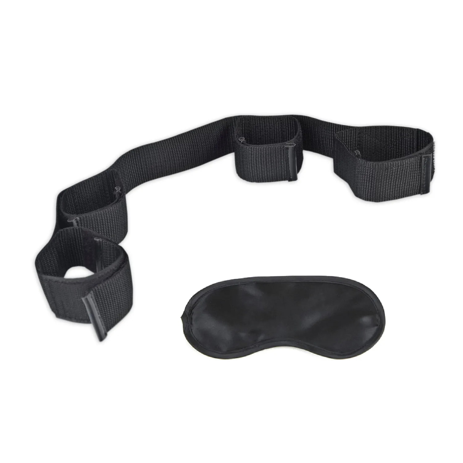 Lux Fetish Bondage Buddy bondageriem met blinddoek