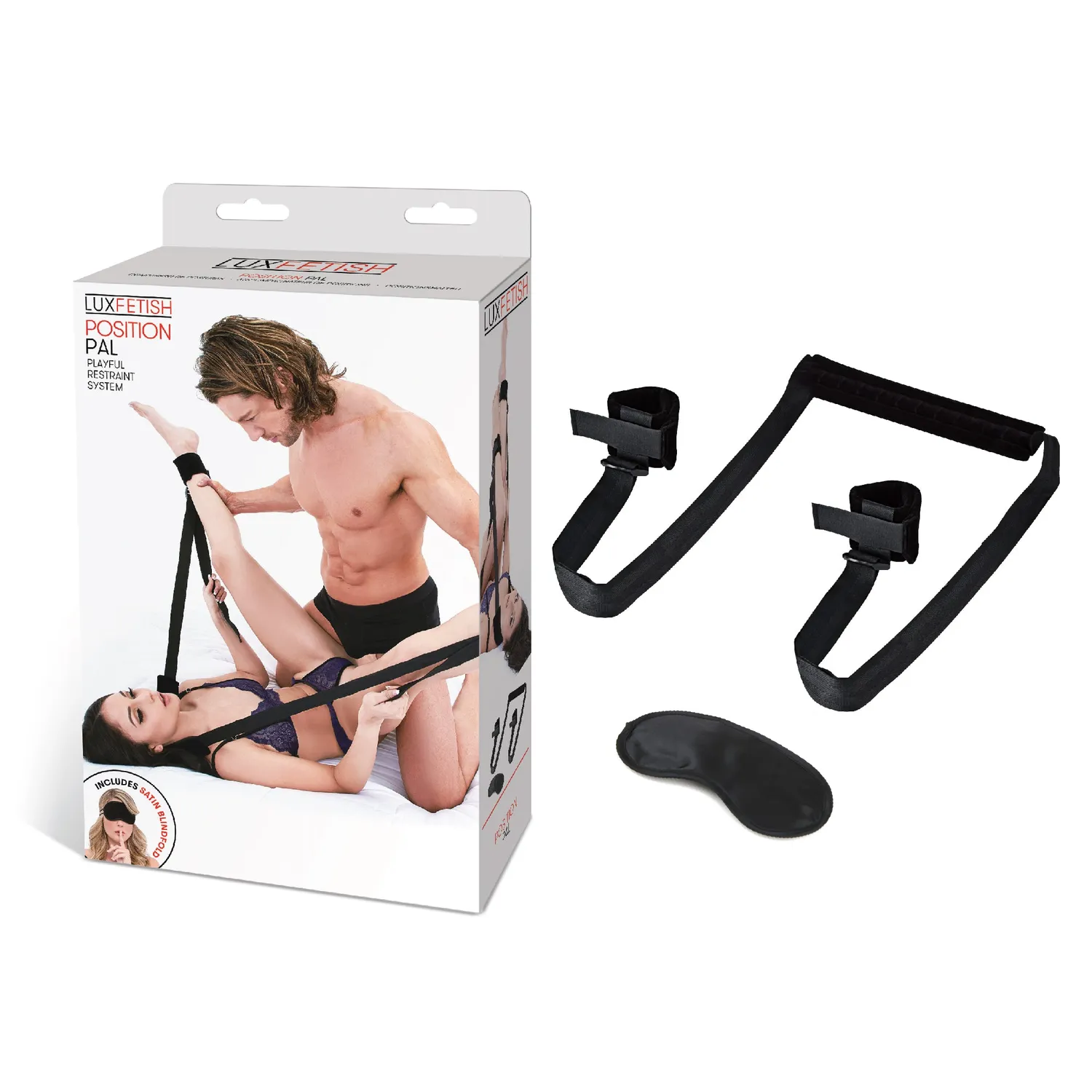 Lux Fetish Position Pal positioneerhulp met blinddoek
