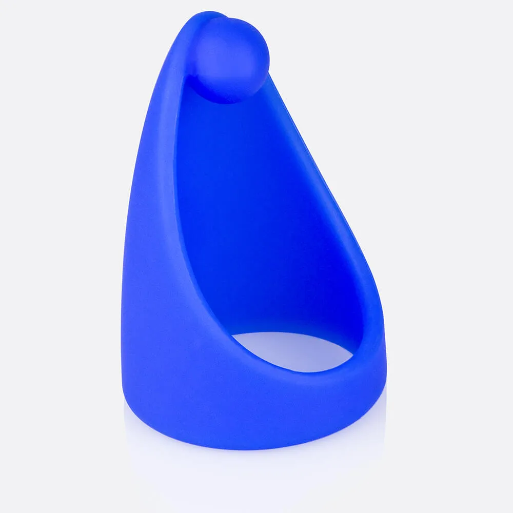 Screaming O SwingO Sling Siliconen Cockring Zwart perineum