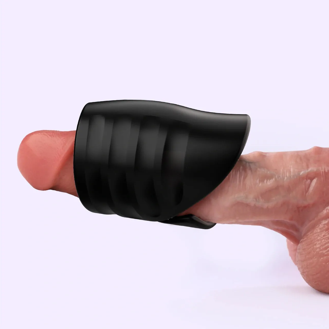 Beisar TrueForm masturbator zwart vibrerend app