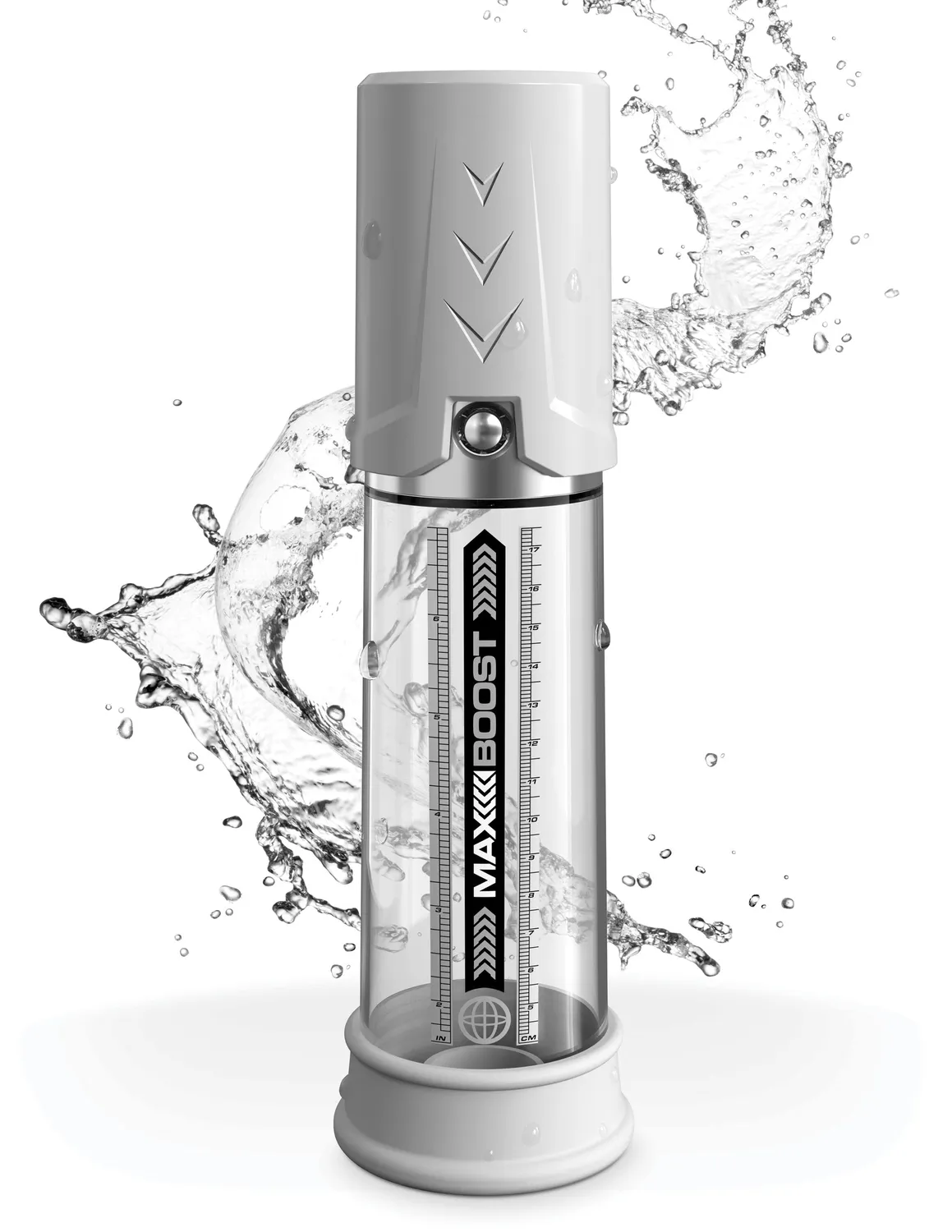 Pump Worx Max Boost penispomp handmatig transparant