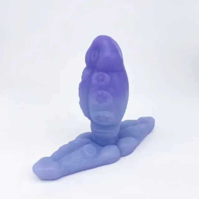 Tentickle Skwee Birds Foot Violet vaginale plug large super soft