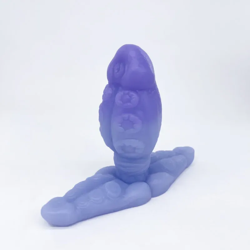 Tentickle Skwee Birds Foot Violet vaginale plug large super soft