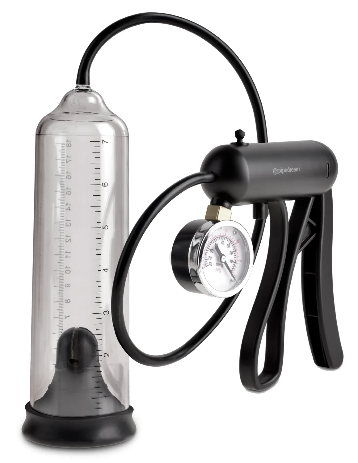 Pipedream Pump Worx Pro-Gauge Power Pump penispomp met meter