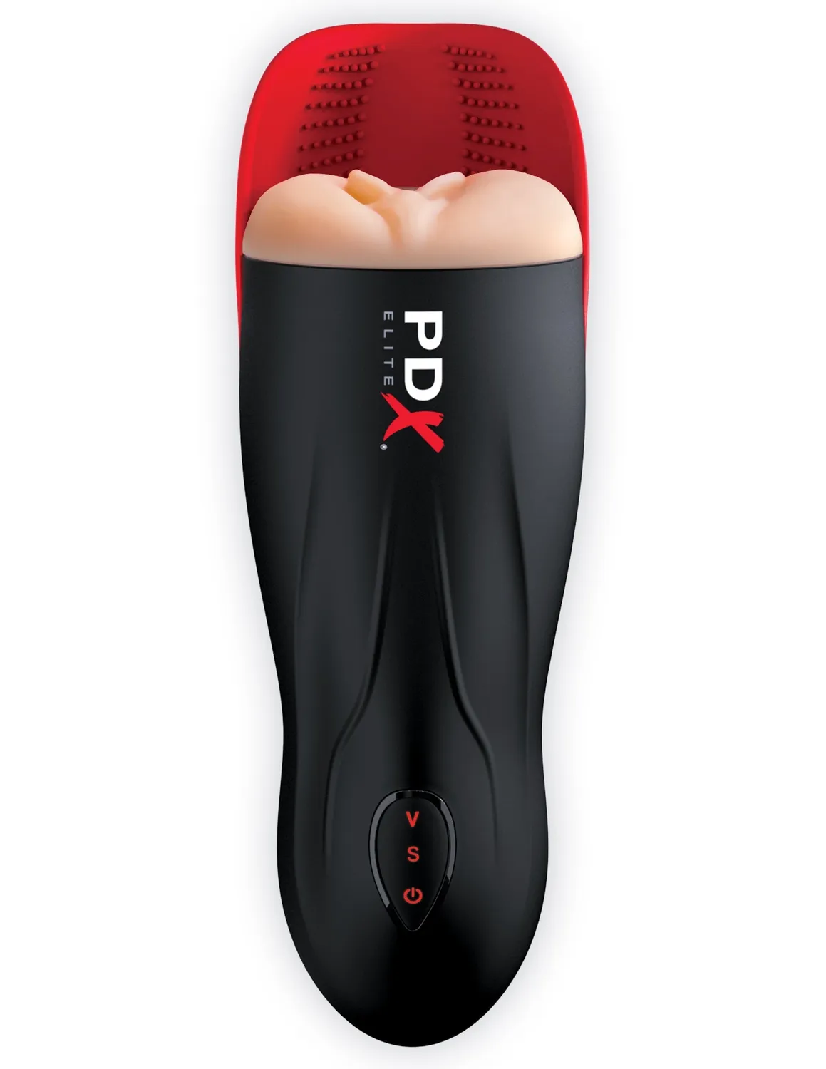 Pipedream PDX Elite Fuck-O-Matic masturbator zuigend