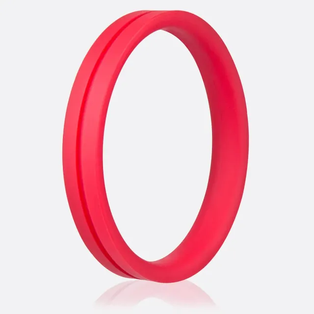 Screaming O Ring O Pro XXL penisring rood siliconen