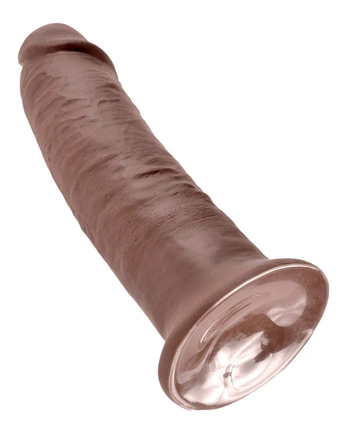 Pipedream King Cock 10 Cock dildo large bruin realistisch