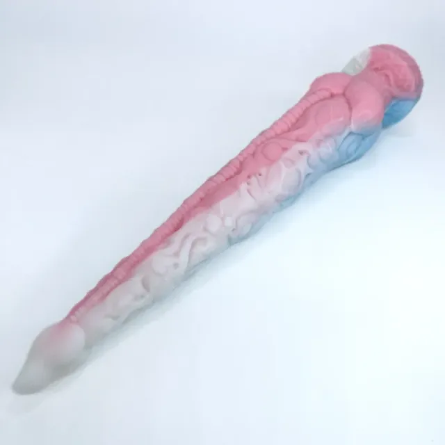 Tentickle Tendriss Trans Pride dildo medium glow