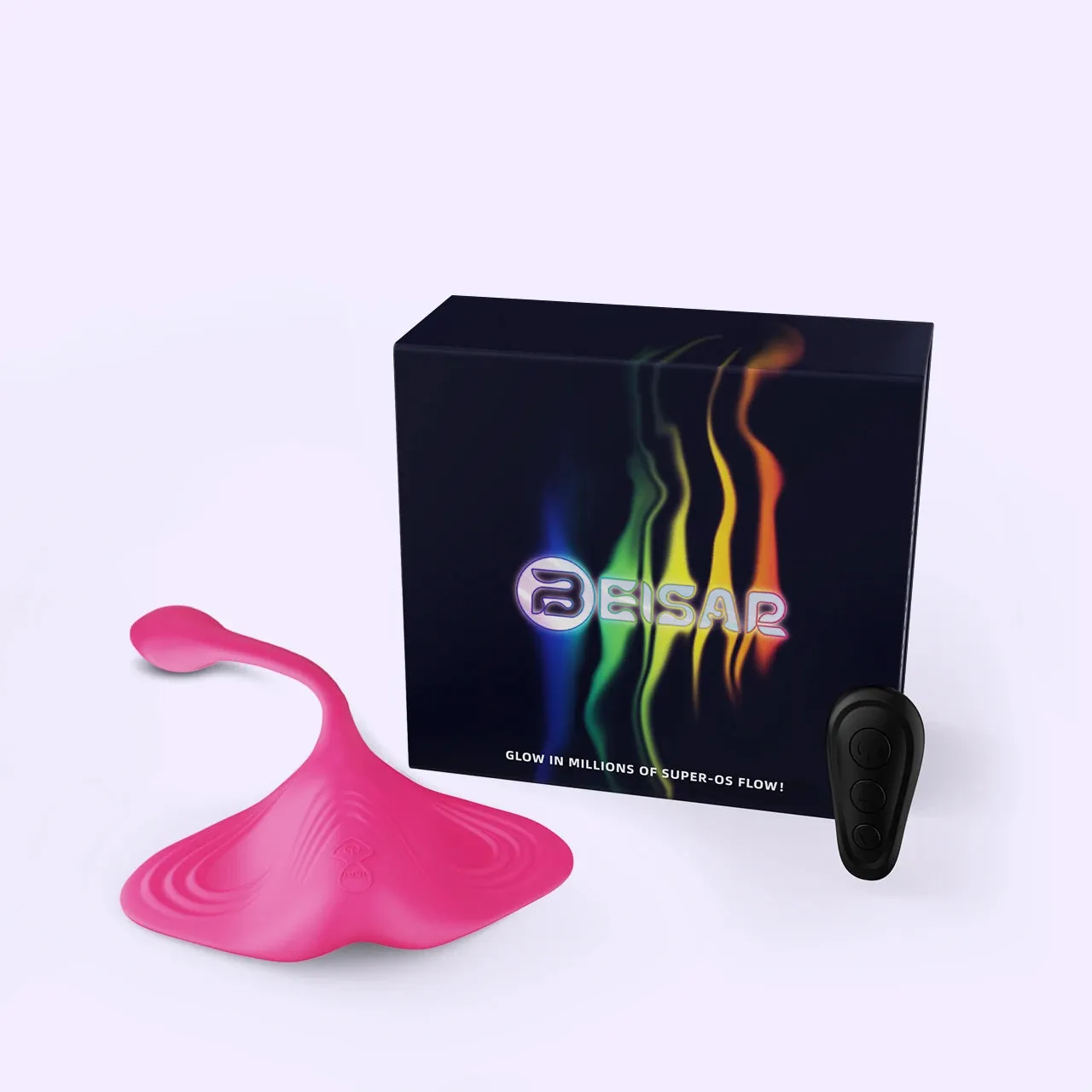 Beisar Manta Plaro multistimulator vibrator roze