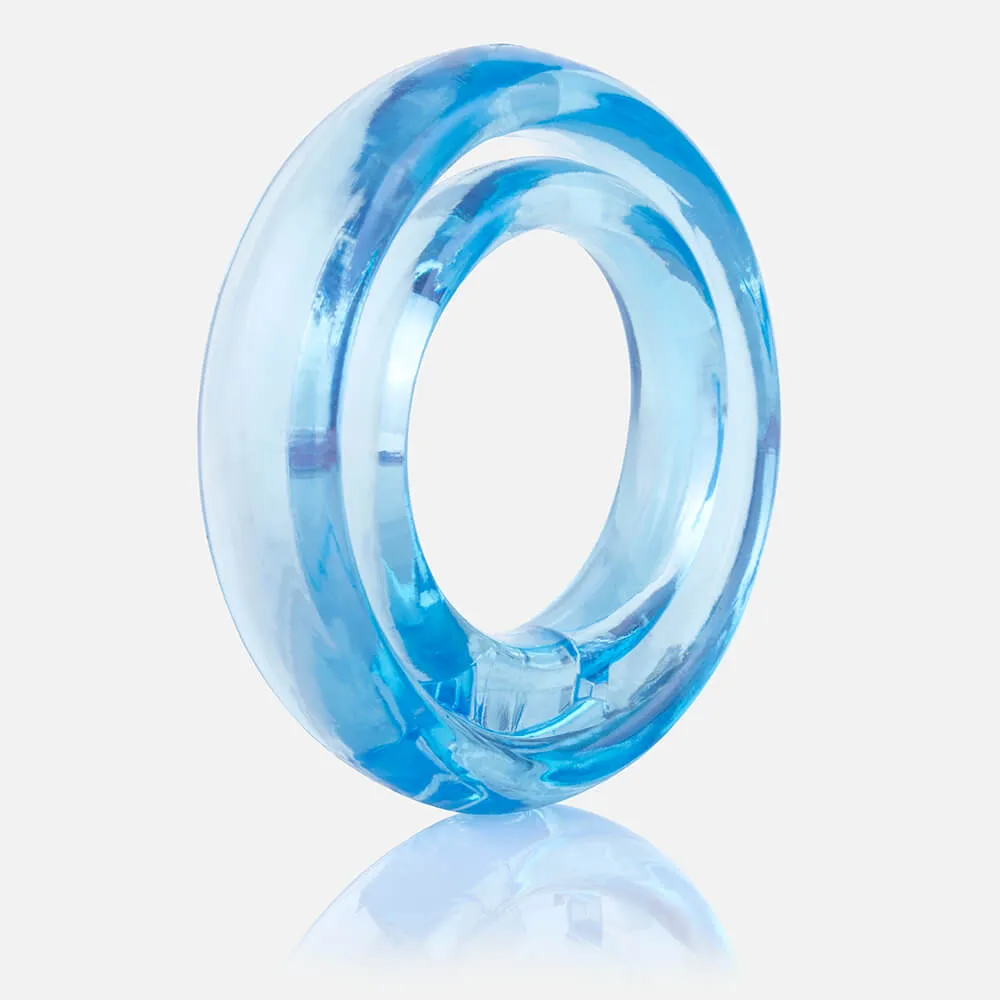 Screaming O Ring O 2 Dubbele Cockring Rood rekbaar