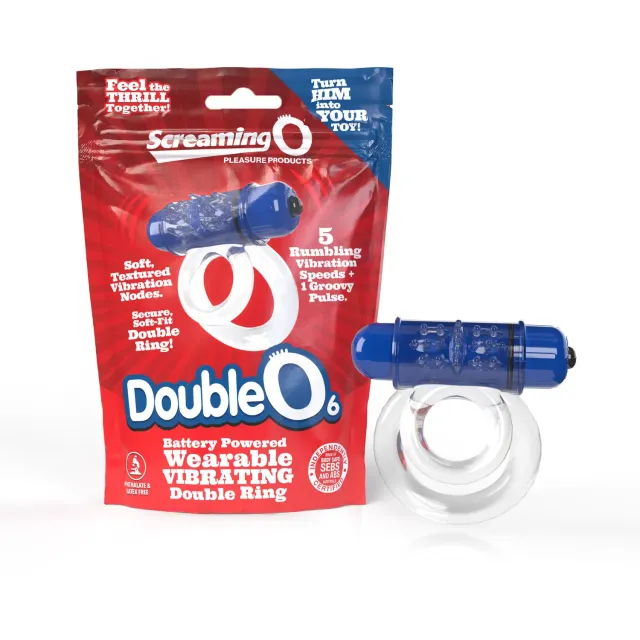 Screaming O 4B DoubleO 6 vibrerende cockring dubbele ring