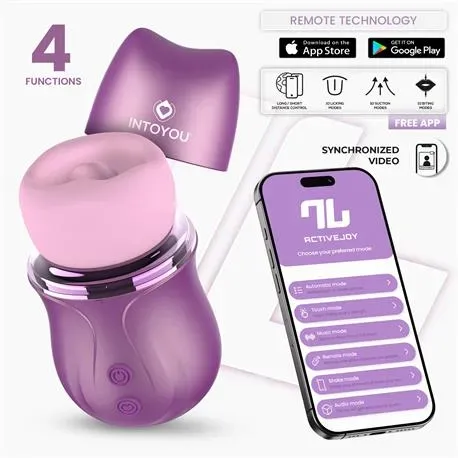 Intoyou Suvi clitorisstimulator likken zuigen bijten USB-C