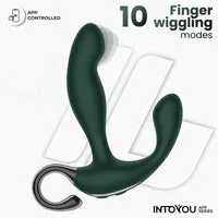 Intoyou Greeny prostaatmassager met vingerbeweging