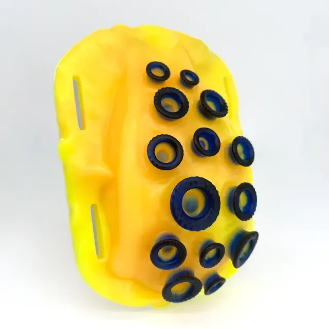 Tentickle Gorj Blue-Ringed Octopus grinder soft siliconen