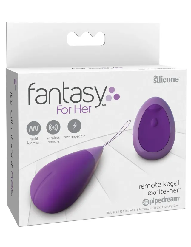 Pipedream Fantasy For Her Remote Kegel Excite-Her vibrator paars