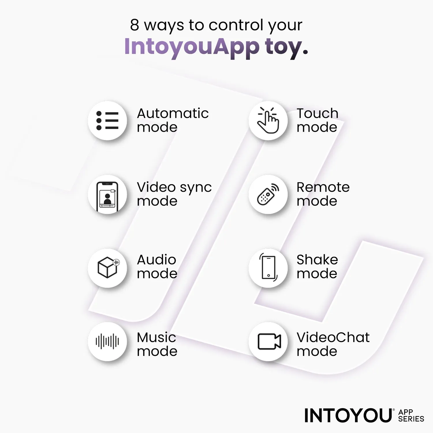 Intoyou NexEgg vibratie-ei geel-paars met app