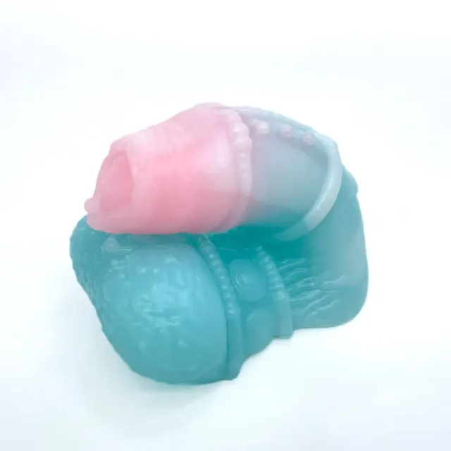 Tentickle Xerxes Cotton Candy Sorbet packer soft glow