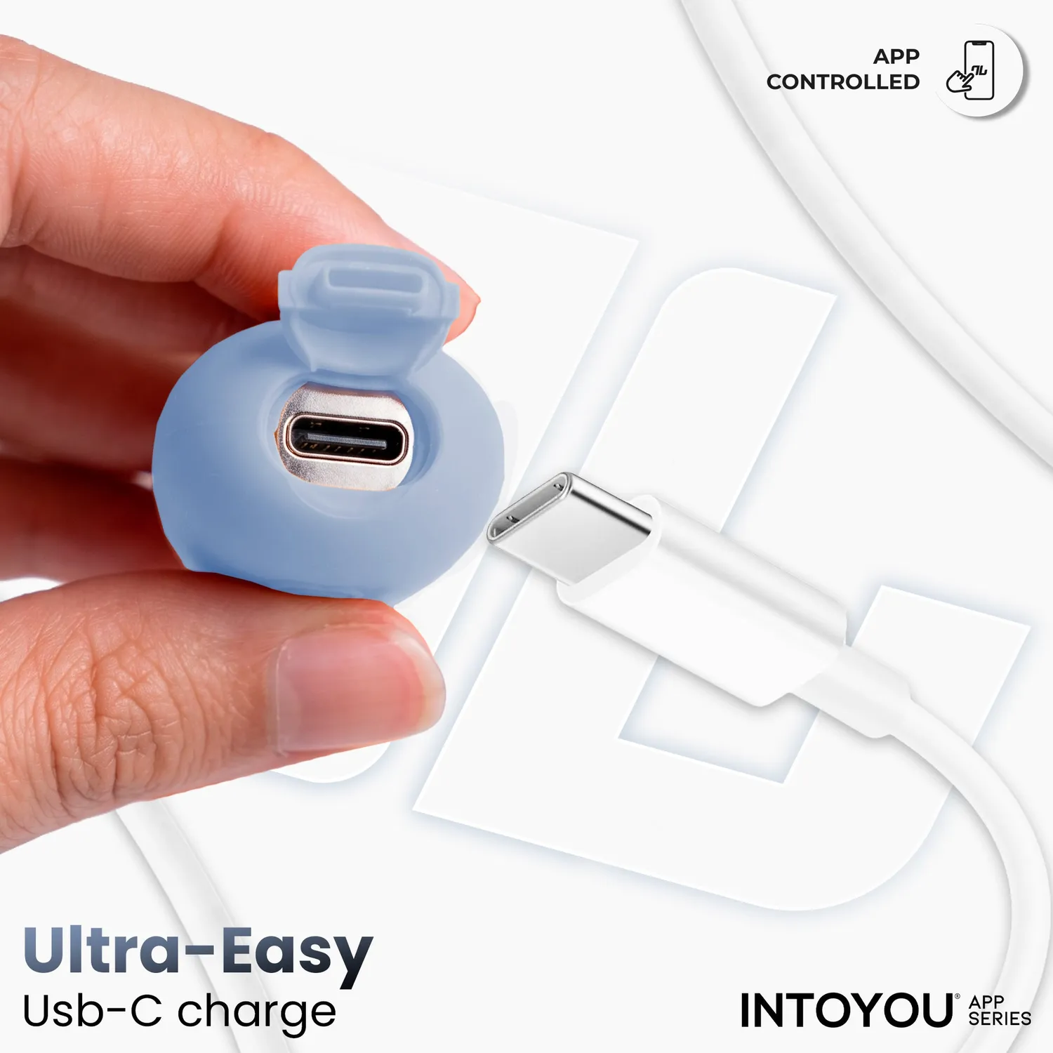 Intoyou NexEgg Motion vibrerend ei lila pistache thrusting