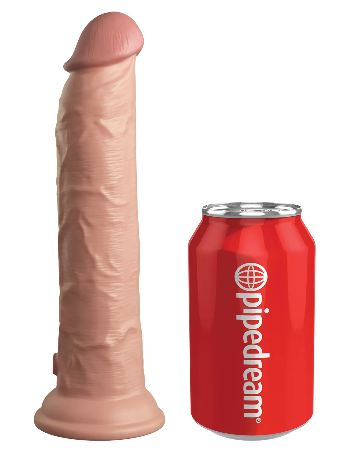 Pipedream King Cock Elite 9 vibrerende dildo dual density remote