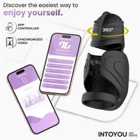 Intoyou Zonte masturbator roterend met app