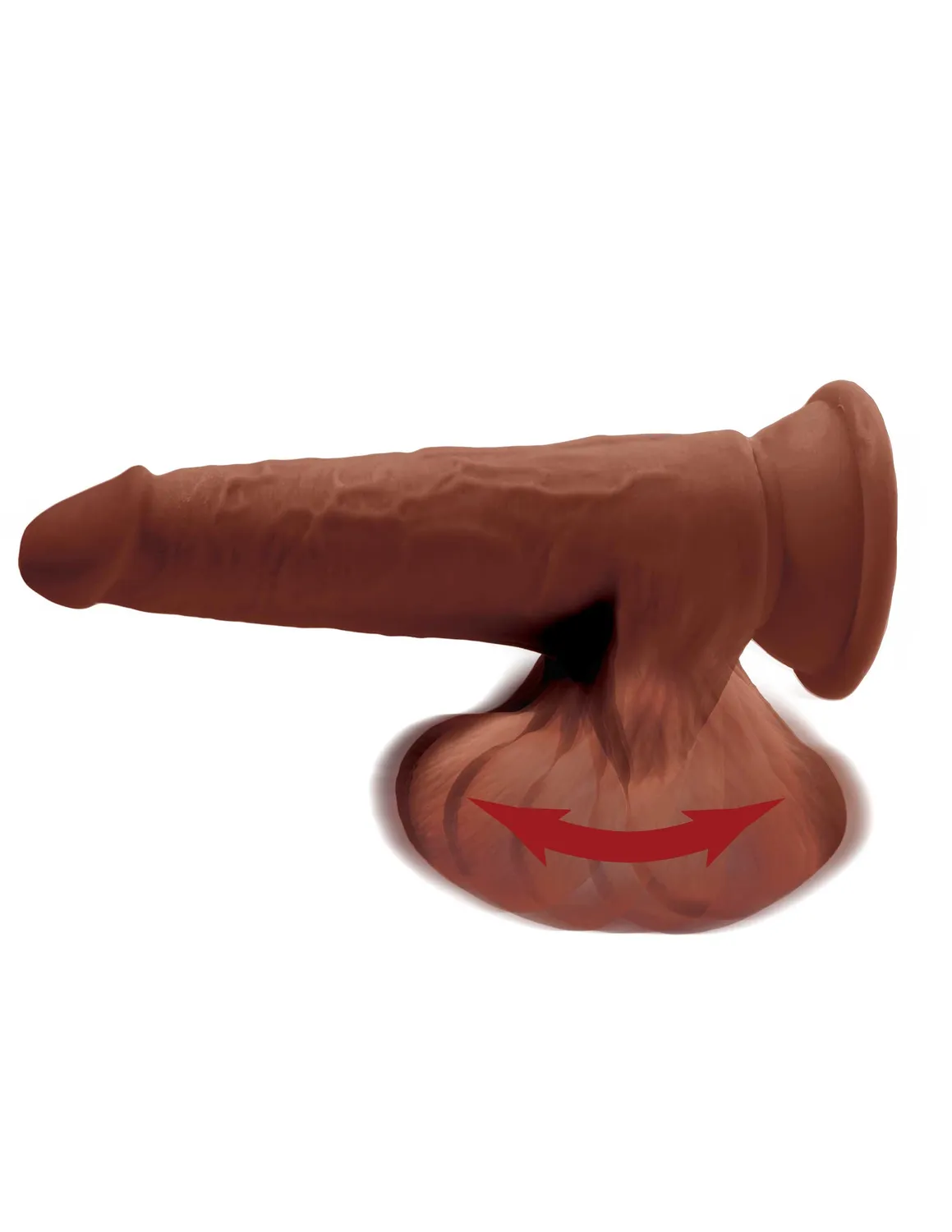 Pipedream King Cock 8 Triple Density Cock dildo With Swinging Balls