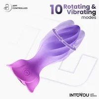Intoyou Moxy buttplug met app en rotatie