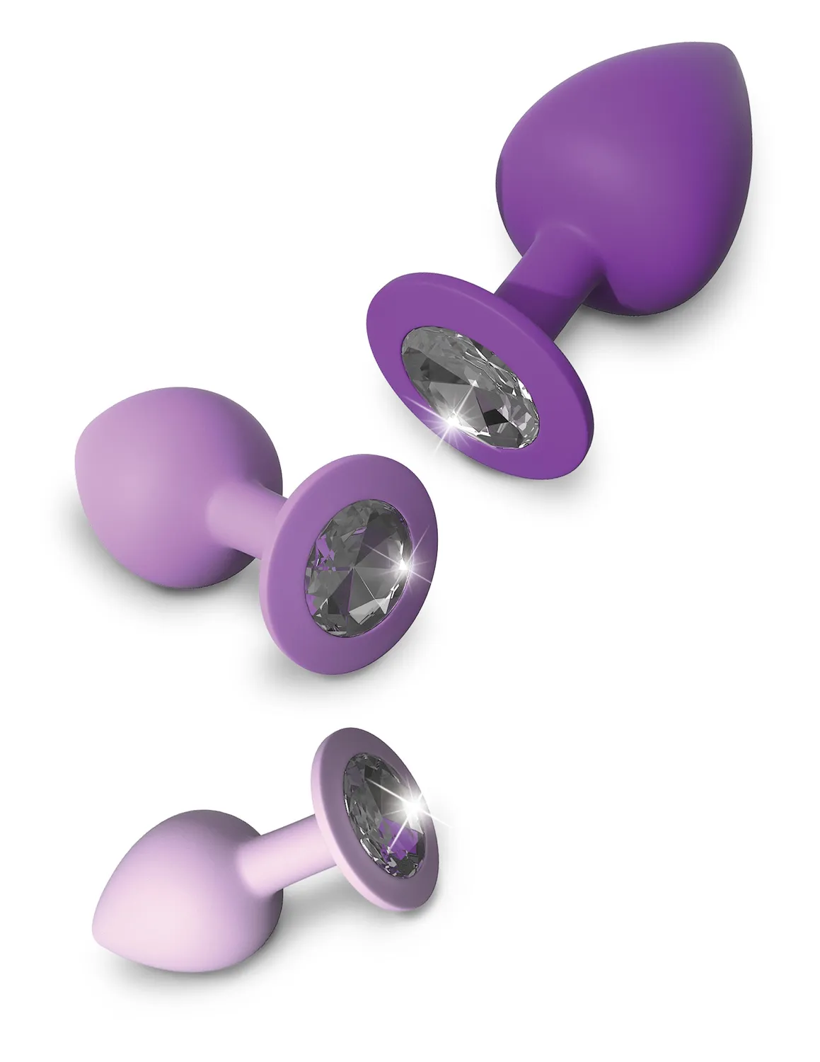 Pipedream Fantasy For Her Little Gems buttplug set 3 stuks