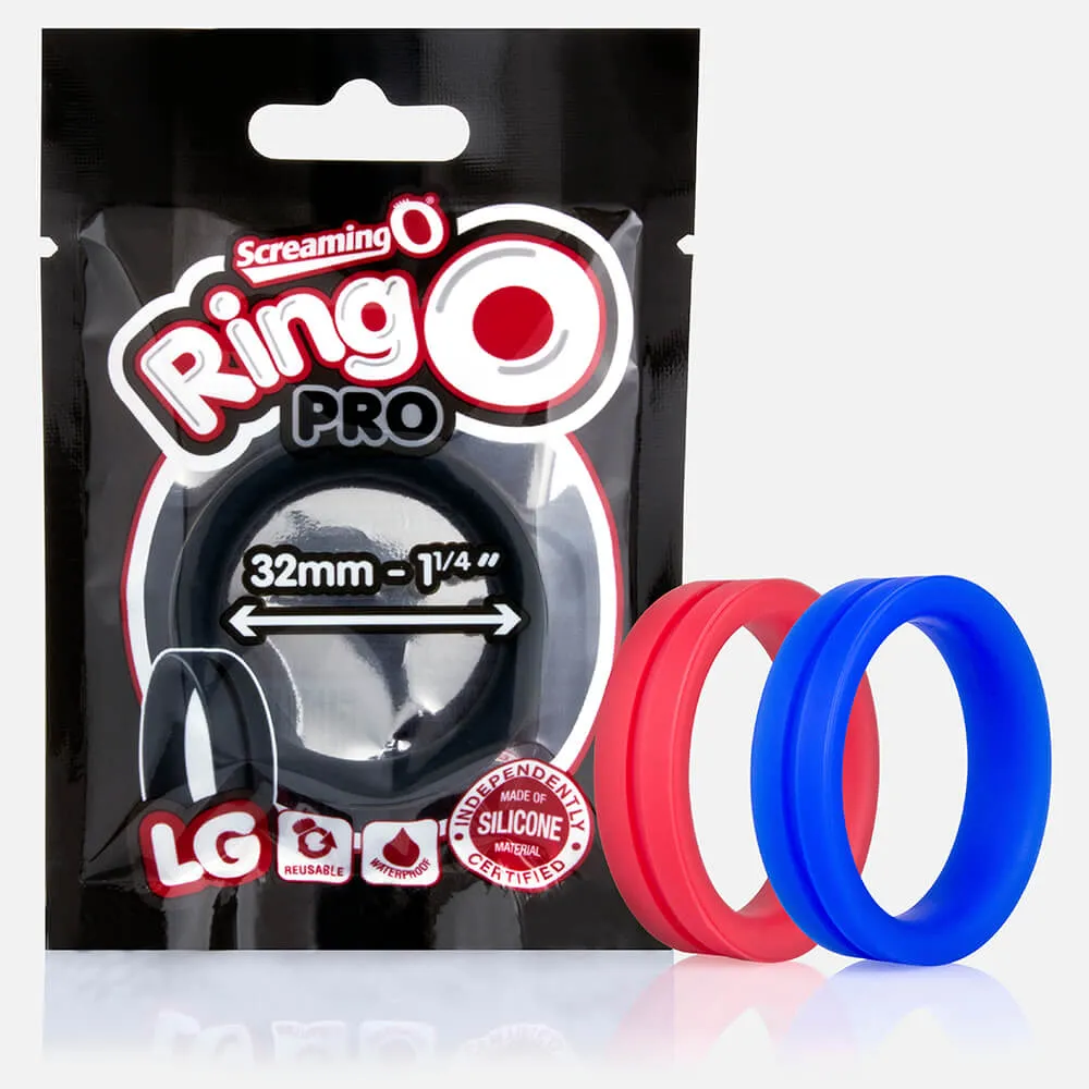 Screaming O Ring O Pro LG siliconen cockring blauw 3,2 cm