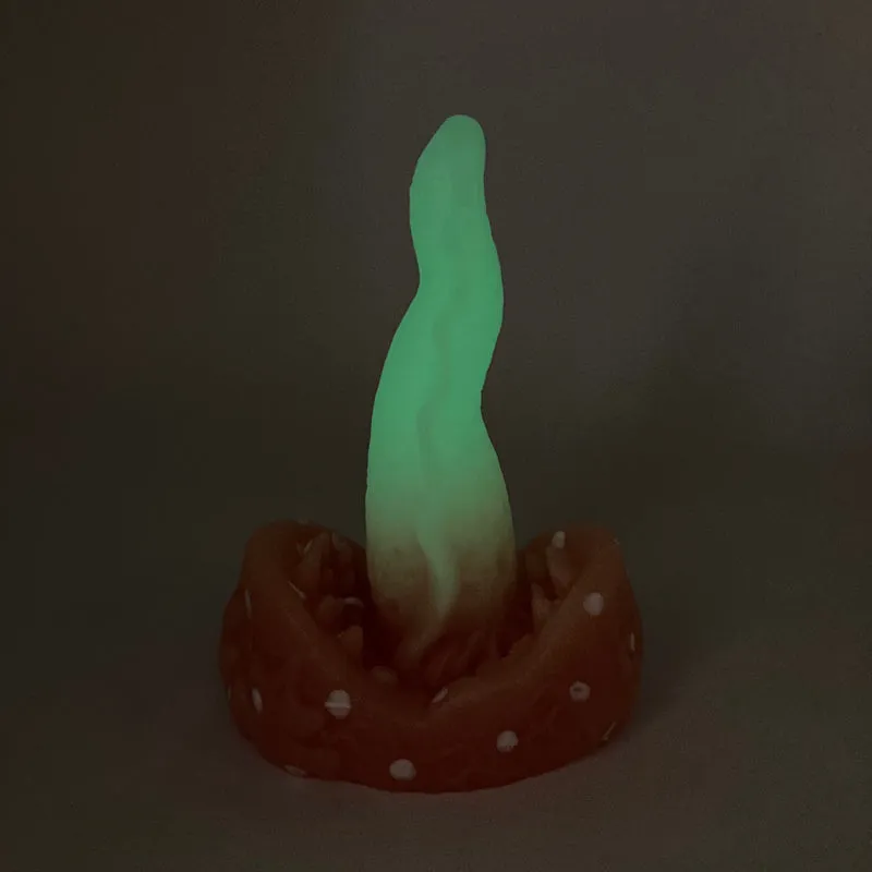 Tentickle Meenus Magical Mushroom dildo small soft glow