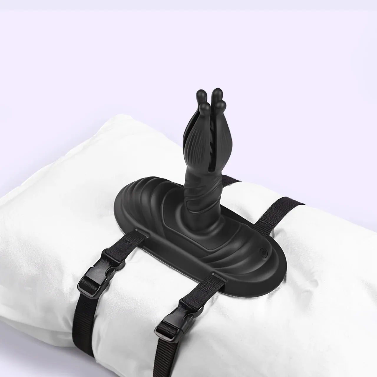 Beisar Pardus opblaasbare dildo zwart met appbediening