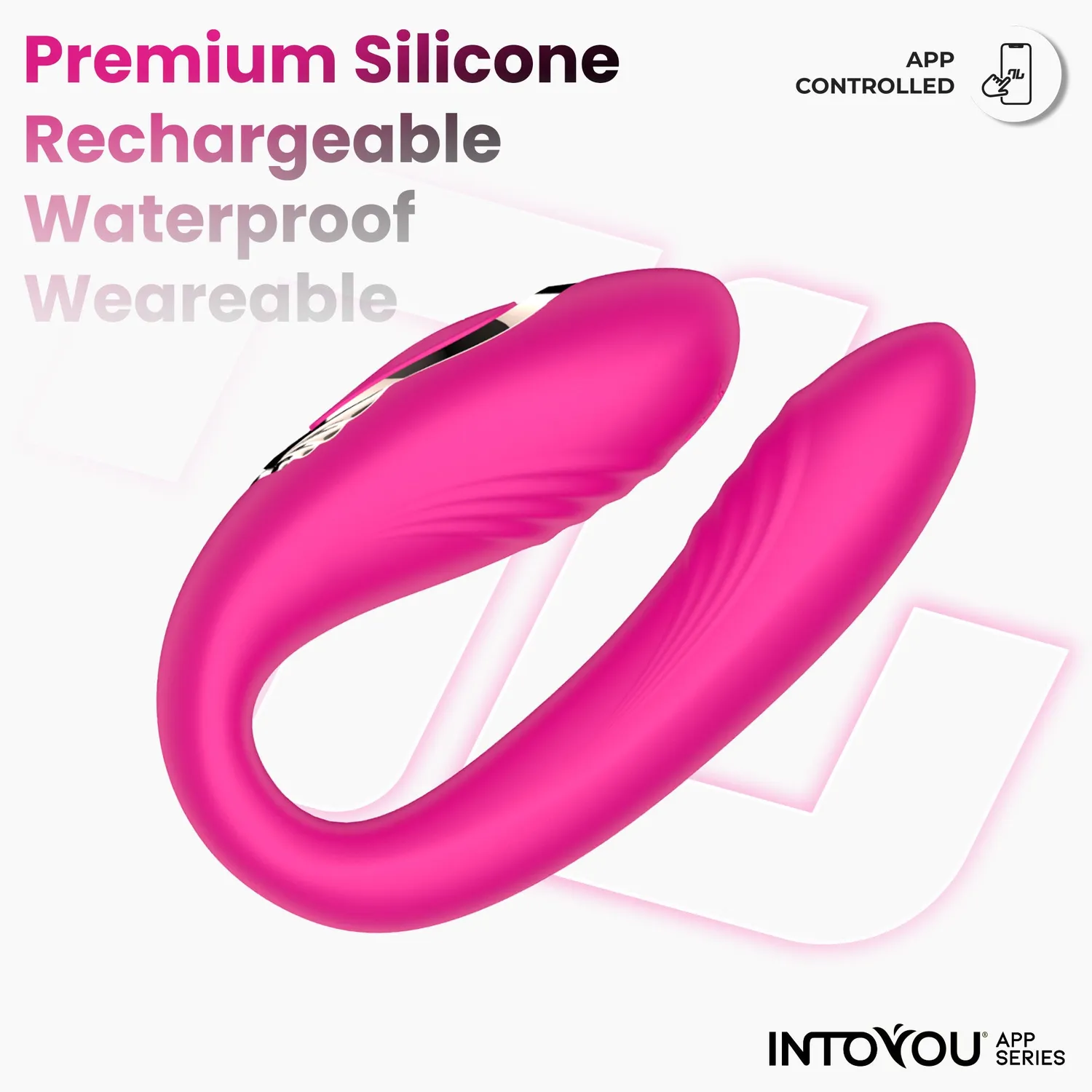 Intoyou Couty koppelsvibrator 360° oscillatie app