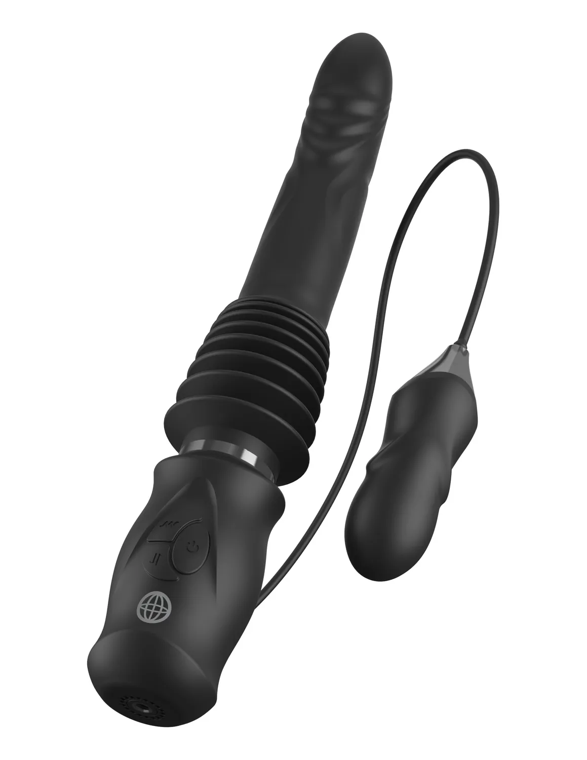 Pipedream Fetish Fantasy Ultimate Silicone Thruster vibrator stotend