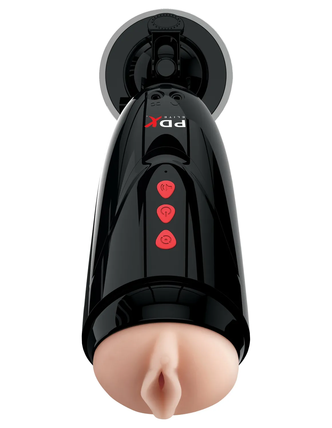 PDX Elite Dirty Talk vibrerende masturbator Fanta Flesh starter
