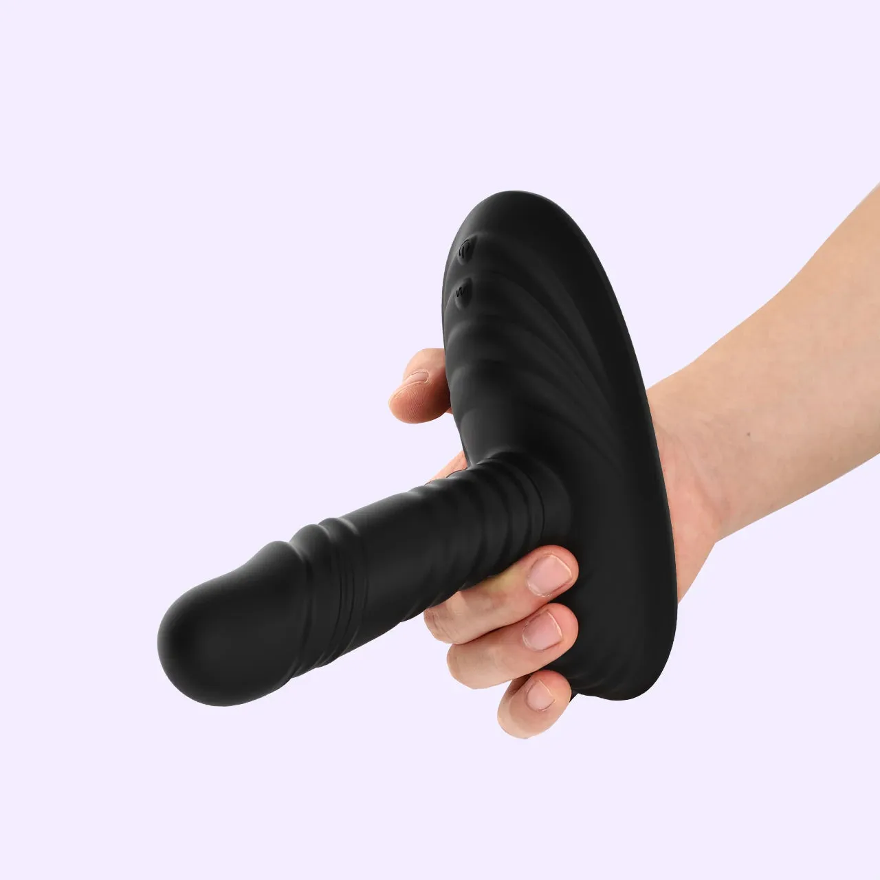 Beisar Pinhead prostaatvibrator zwart 7-in-1 stuwend