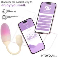 Intoyou NexEgg Tril-ei met App Beige/Roze 10 standen