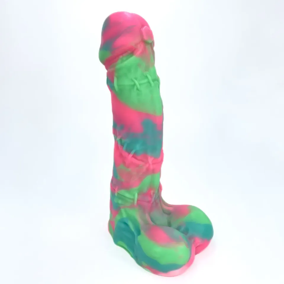 Tentickle Frankie dildo medium malibu ski suit soft