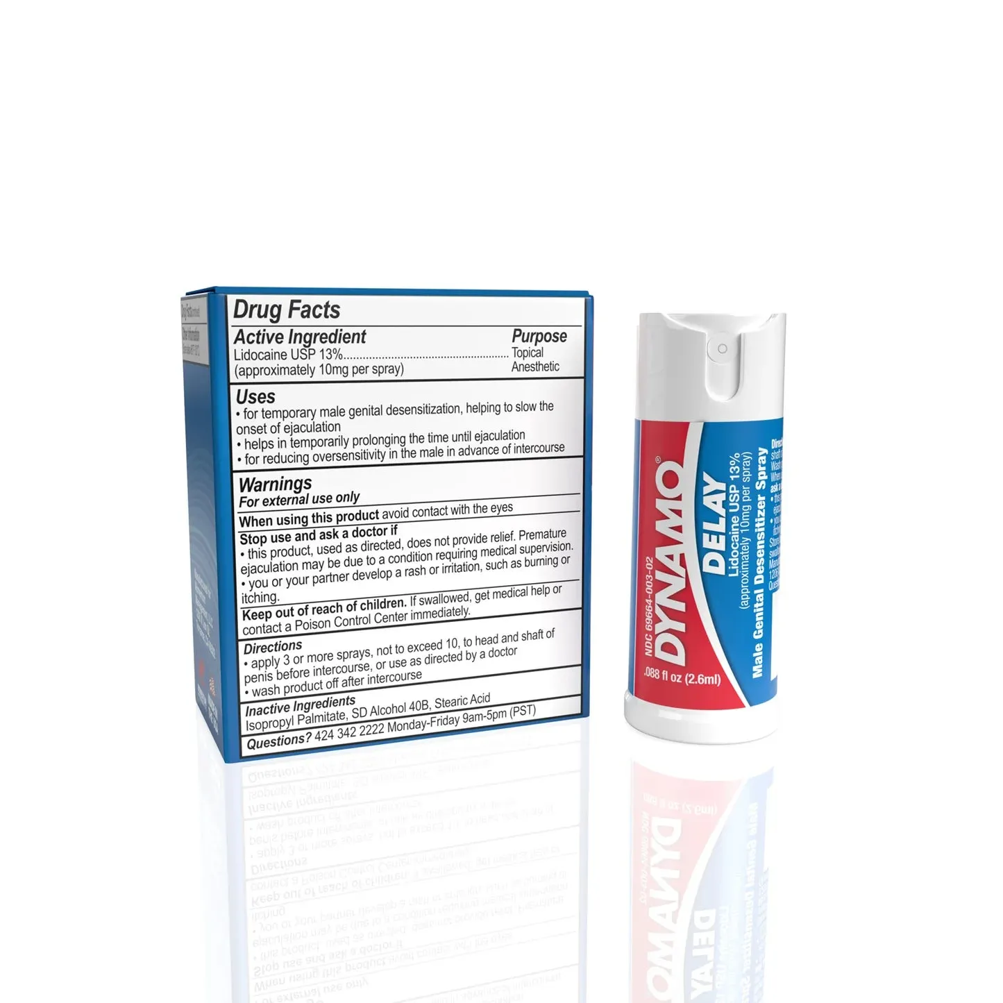 Screaming O Dynamo Delay To Go vertragingsspray 2,6 ml lidocaine