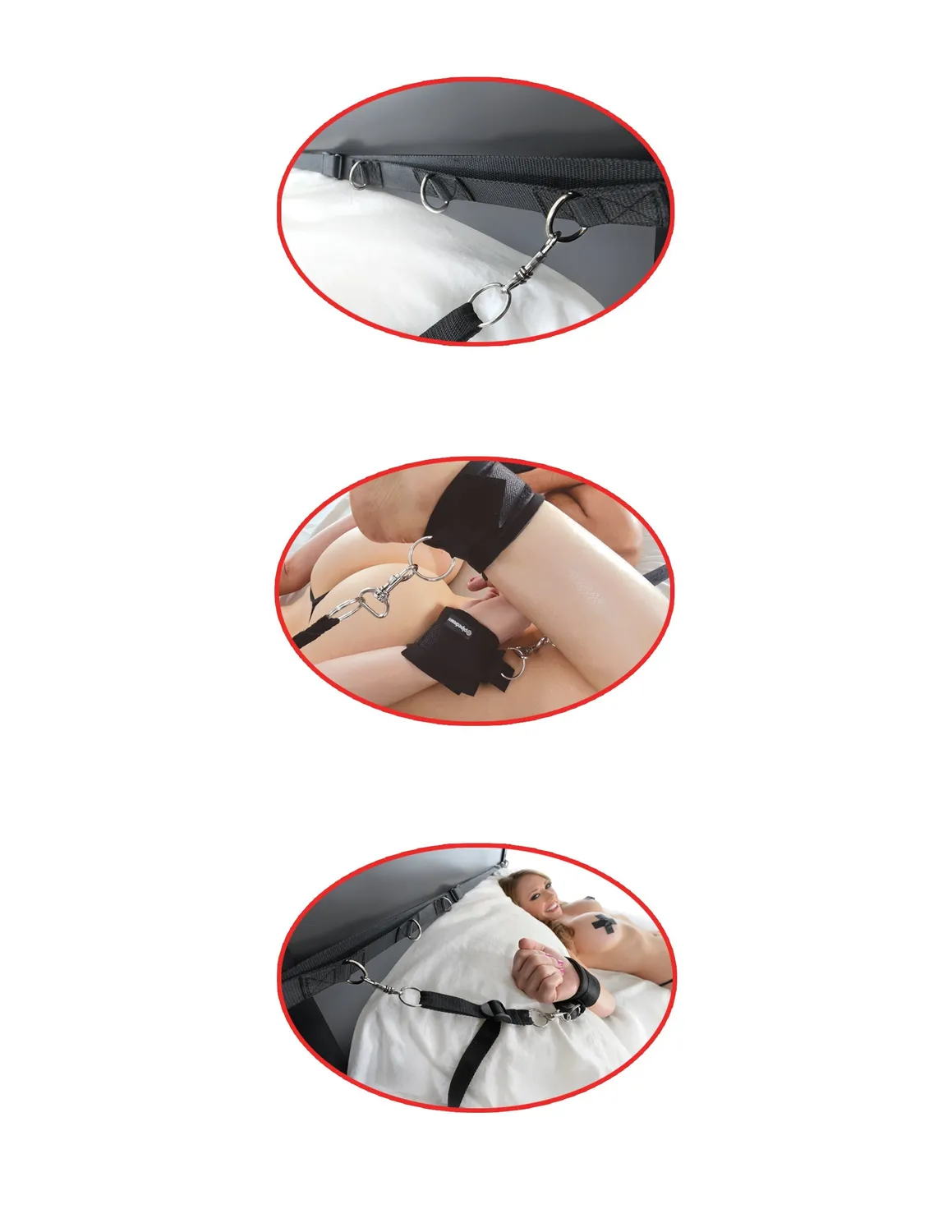Pipedream Fetish Fantasy Ultimate Bed Restraint bondageset zwart