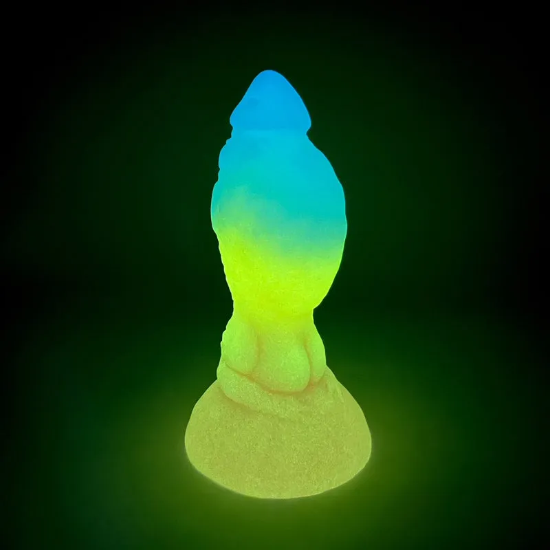 Tentickle Toady Stool Rainbow Cocktail dildo medium soft