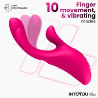 Intoyou Derek vibrator met app fingerbeweging